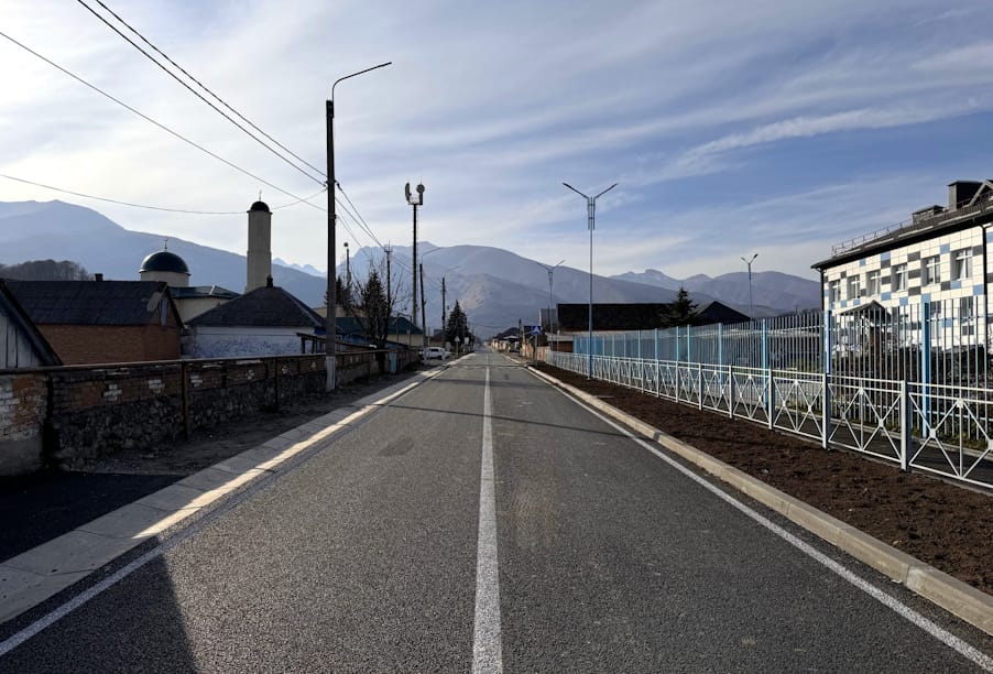 В Кабардино-Балкарии капитально отремонтирована дорога в селении Ташлы-Тала